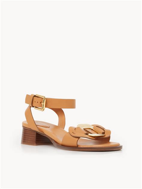 see by chloe chany sandel|Shop See by Chloé Chany Leather Sandals .